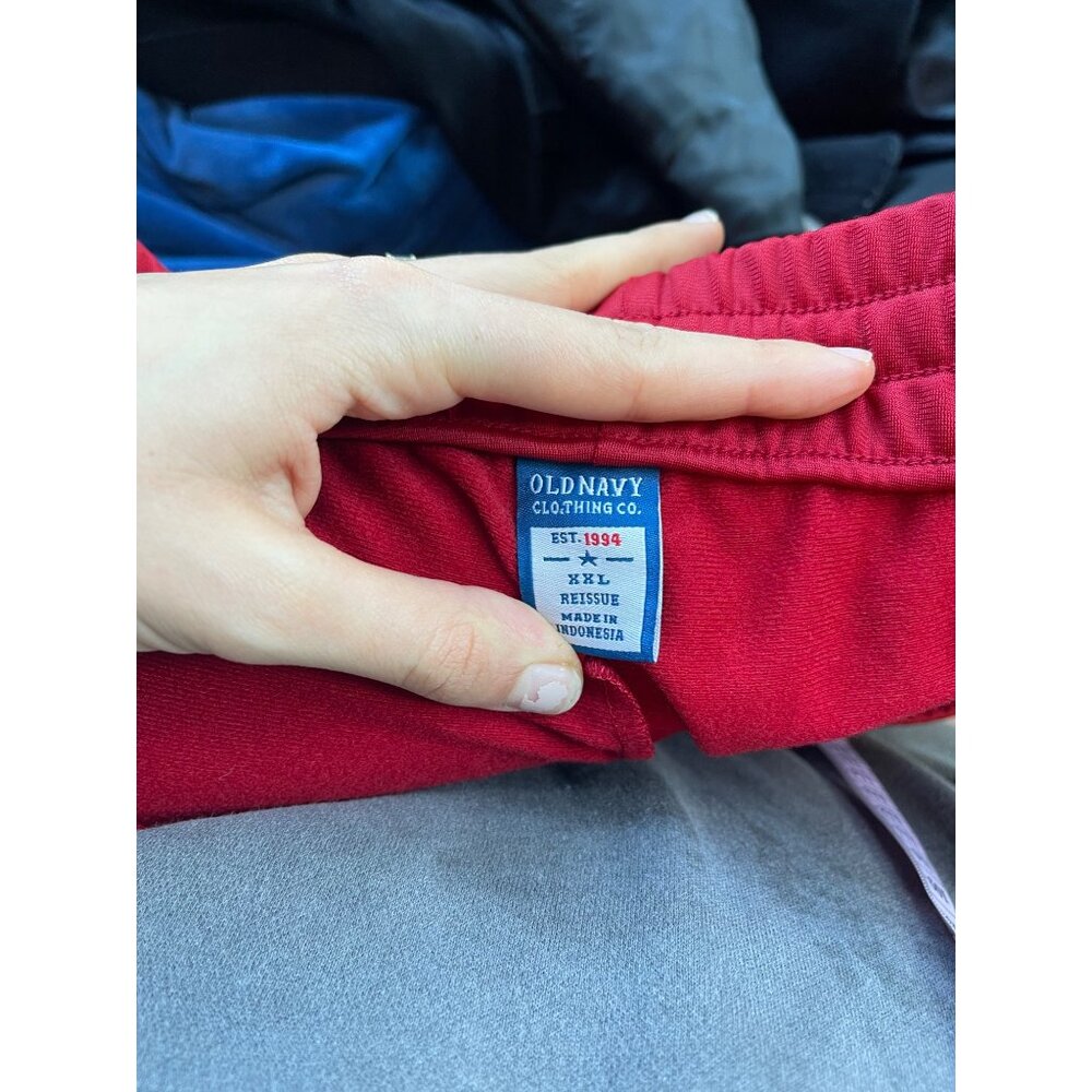 Old‎ Navy Womens '94 Track Pants Size XXL 2XL NWT Red White Striped Retro Y2K - Picture 7 of 9